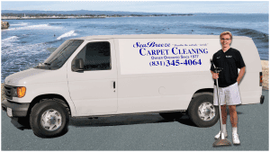 Sea Breeze Carpet Cleaning service van